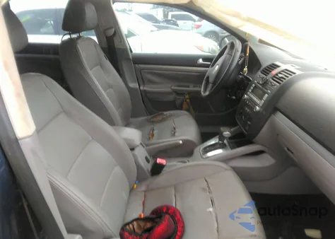 2007 Volkswagen Jetta 2.5 из США, поврежденный, VIN 3VWSF71K07M100541